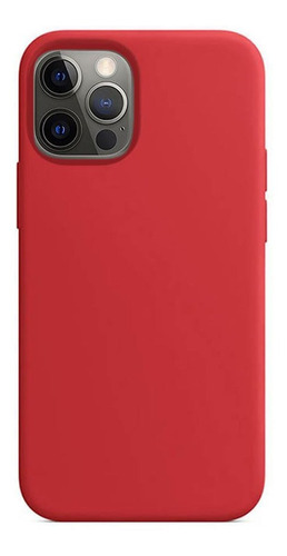 Protector Para iPhone 12 Pro Max Simil Original Rojo