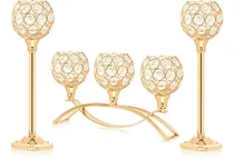 Comprar Portavelas De Cristal Para Velas Tealight, Centro De Mesa De