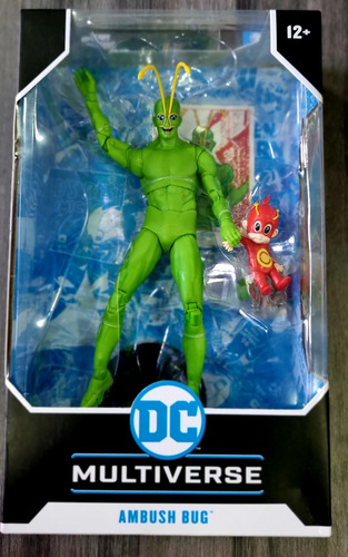 Ambush Bug Classic Dc Multiverse Mcfarlane Toys Sellado. (Usado)