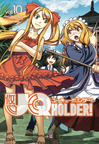 Uq Holder! - Vol. 10, de Akamatsu, Ken. Japorama Editora e Comunicação Ltda, capa mole em português, 2017
