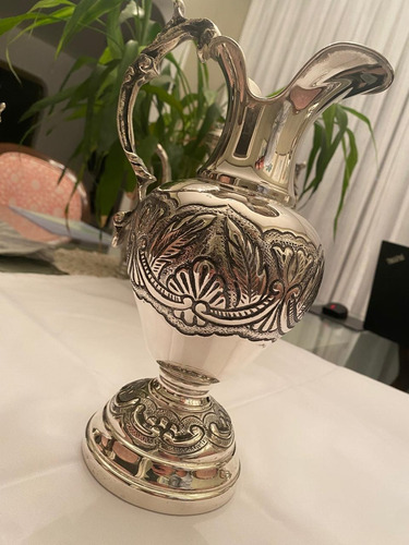 Conjunto De Bules Ingleses Em Prata Para Café E Chá (Usado)