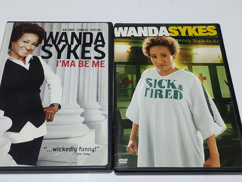 Dvd Wanda Sykes Lote Original 2 Dvd 