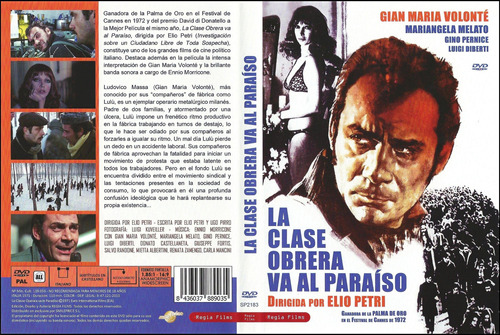 La Clase Obrera Va Al Paraíso - Gian M. Volonte - Dvd