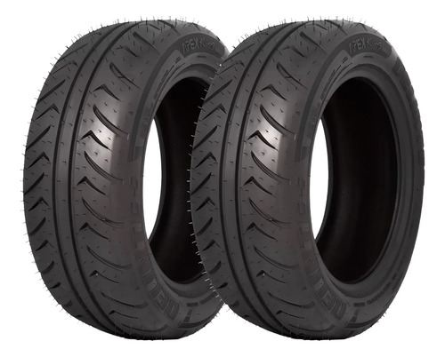 Kit de 2 pneus Delinte Vw Crossfox Fox Gol Parati Passat Polo Corolla Sandero City Civic AK01 Apex King P 195/55R15 86(530Kg)