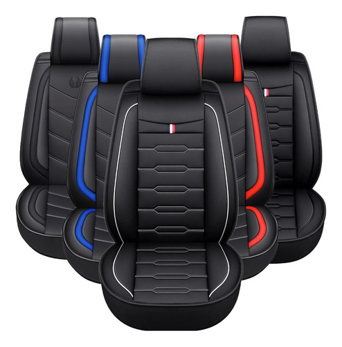 Funda Asiento Forro Protector Auto Ecocuero Set Universal