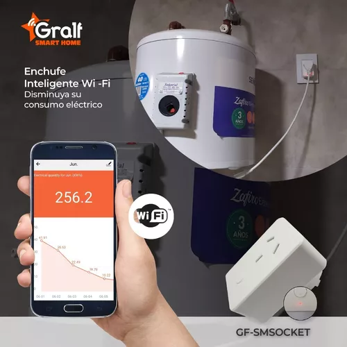 Enchufe Inteligente Gralf Wifi Toma Interruptor Smart Life