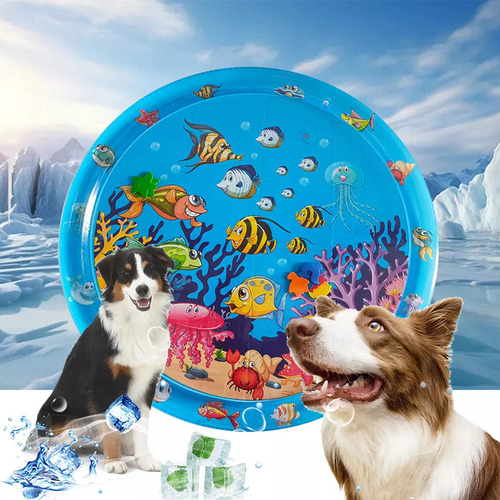 Ce Eco-friendly Inflável Water Mat Para Bebês/engatinhando
