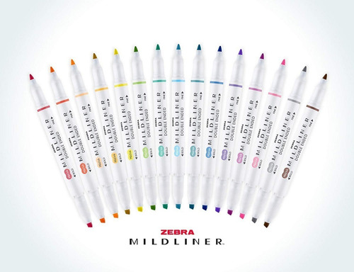 Imagen 3 de 6 de Marcadores Plumones Zebra Midliner Originales