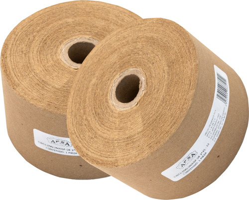Cinta Engomada Para Empaque 7.6 Cms. X 65 Mts. 2 Rollos Cafe Craft Cinta Engomada 7.6 Cms.