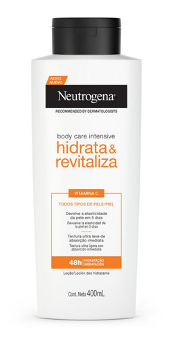 Crema Body Care Intensive Hidrata Neutrogena X 400ml