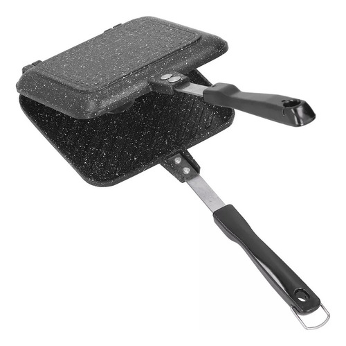 Sartén For Pan Sandwich De Doble Cara Antiadherente