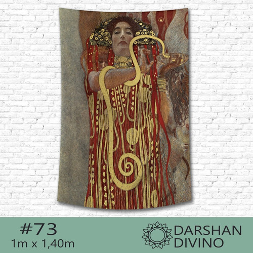 Imagen 8 de 10 de Tapiz Lona Tarot Cartas 1mx1,40m Nuevas!! Darshan Divino