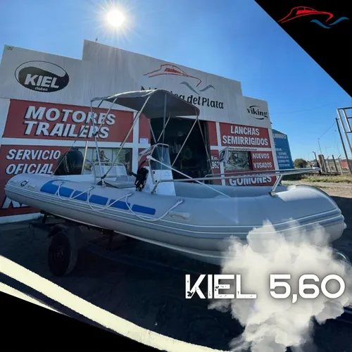 Gomón Semirrigido Kiel 5,60 Con Motor Mercury 115 Elpt 4t