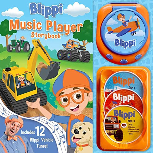 Blippi: Music Player Storybook (Libro en Inglés), de Fischer, Maggie. Editorial Studio Fun International, tapa pasta dura en inglés, 2022