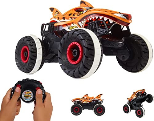 Hot Wheels Monster Trucks Coche Monster Con Control Remoto