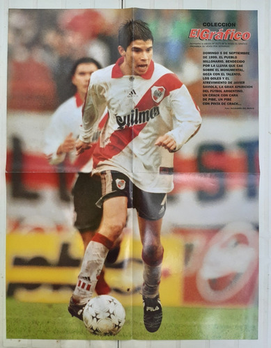 Poster Saviola De River / 1999 / De Revista El Gráfico