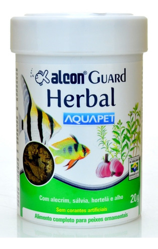 Ração Para Peixe Alcon Guard Herbal 20g