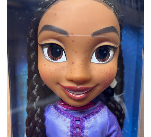 Muñeca Asha Disney Wish Set De Juego Aventurera 33 Cm Altura