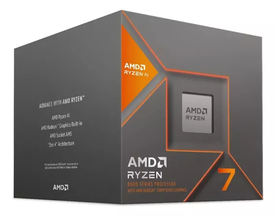 Procesador Amd Ryzen 7 8700g 4.2ghz Radeon 8 Cores Am5