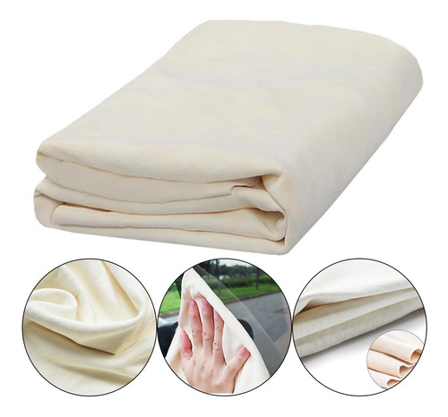 Toalla De Secado De Gamuza De Coche Paño De Gamuza 30x40cm