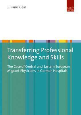 Libro Transferring Professional Knowledge And Skills - Th...