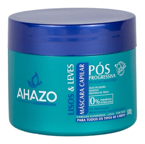   Máscara De Tratamento Capilar (lisos & Leves 500g) Ahazo