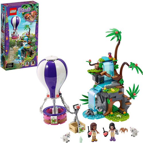 Kit Lego Friends Rescate En La Jungla Tigre En Globo 41423