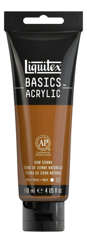 Pintura Acrílico Liquitex Basics 118ml Color Tierra De Siena Natural