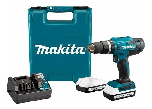 Taladro Percutor Inalámbrico 18v 13mm Hp488dwe Makita