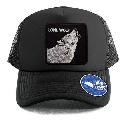 Gorra Parche Bordado Lone Wolf Cod #034 New Caps