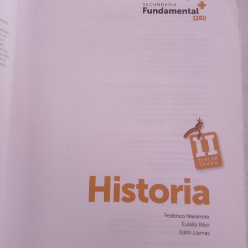 Historia Tercero De Secundaria Editorial Castillo (Usado)