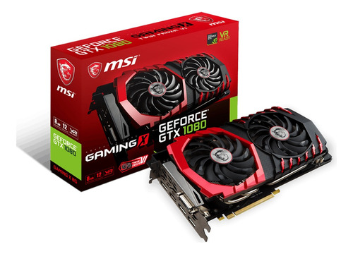 Tarjeta De Video Msi Geforce Gtx 1080 Gaming X Plus 8g