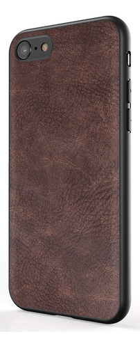 Funda Para iPhone SE (diseno Cuero Marron/marca Salawat)