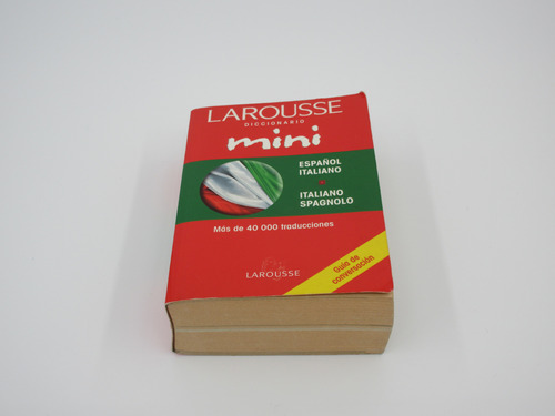 Mini Diccionario Larousse, Español- Italiano/ Conversación
