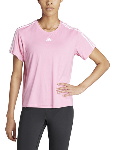 Remera adidas Training Train Essentials 3s Mujer Rs Bl