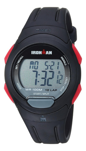 Timex Mens Tw5mironman Essential 10 Reloj Con Correa De Resi
