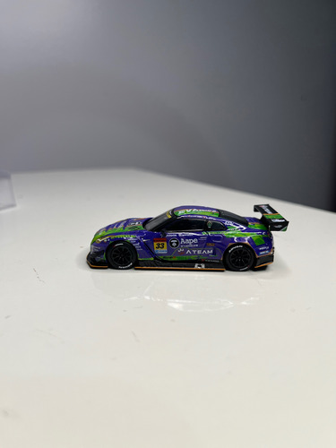 Mini Gt Nissan Eva Rt Gt-r R35 Super Gt300 Número 90 1/64 Violeta-escuro (Usado)