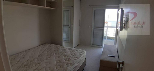 Apartamento 3 Dormitórios 1 Suíte, Terraço Gourmet, Vista Mar, 2 Vagas, Lazer Completo, Aceita Financiamento, 120 M² - Canto Do Forte - Praia Grande - Ap2269