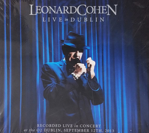 Leonard Cohen - Live In Dublin - Cd/dvd