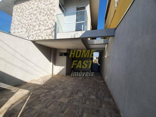 Imagem 4 de 30 de Sobrado Novo Com 3 Dormitórios, 126 M² - Venda Por R$ 820.000 Ou Aluguel Por R$ 3.000/mês - Jardim Santa Mena - Guarulhos/sp - So0955
