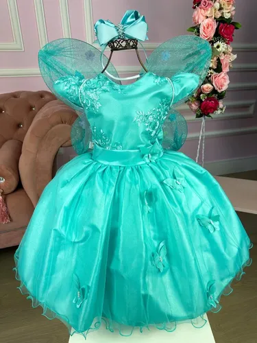 Vestido jardim encantado mercado livre 2025