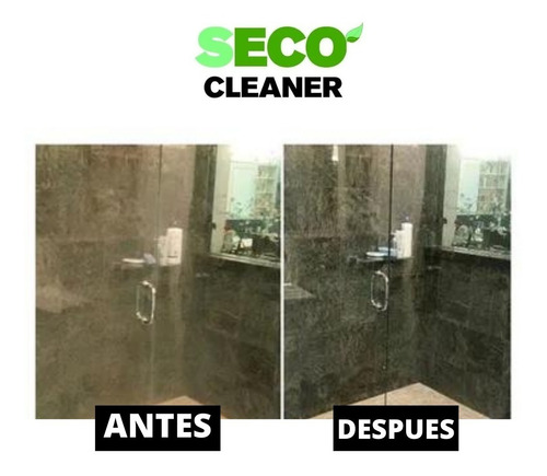 Imagen 3 de 7 de Limpiavidrio 500ml En Seco X 4u Baños Mampara Espejo Ventana