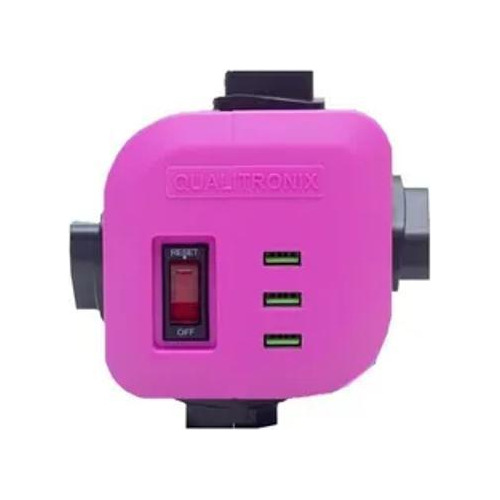 Filtro Torre 4 Tomadas - Plug Tripolar - Lilas - Com Usb