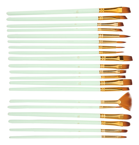 Conjunto De Pinceles De Acuarela Para Pintura Al Óleo