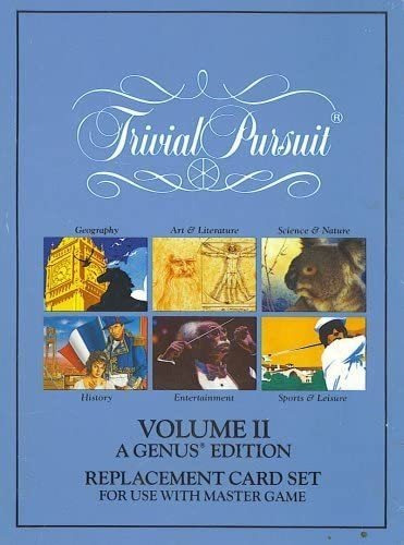Trivial Pursuit Vol. Ii - Set Cartas De Reemplazo