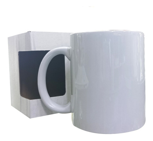 Mug Cerámica Para Sublimar En Caja Individual 6 Unidades