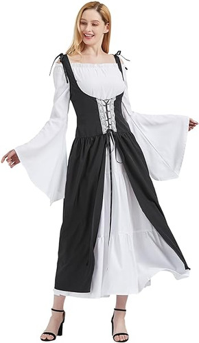Disfraz Renacentista Para Mujer Sobre Vestido Vestido Irland
