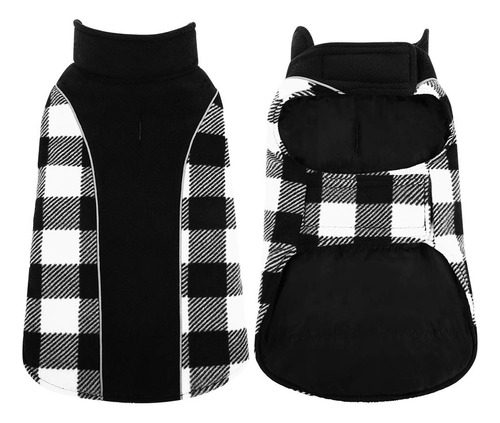 Kuoser - Abrigo Reversible Para Perros Para Climas Fros, Abr