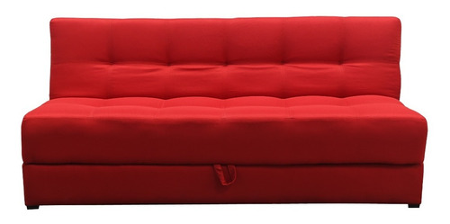 Imagen 1 de 4 de Sofá Cama Futón Matrimonial Moderno Con Almacenaje