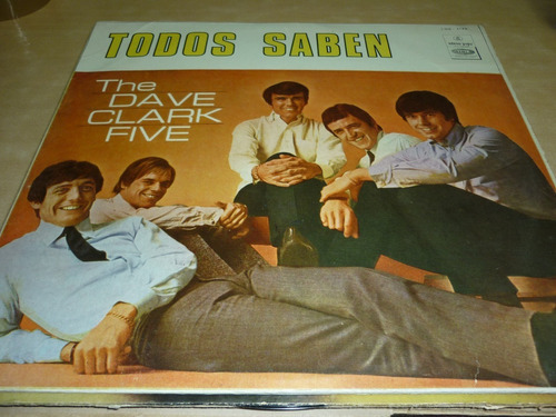 The Dave Clark Five  Todos Saben Vinilo Vintage 5 Pu Jcd055